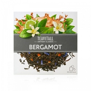 Чай черный TEAVITALL ANYDAY CLASSIC &laquo;Бергамот&raquo;, 38 фильтр-пакетов